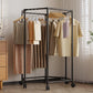 360 Rotating Hexagon Cloth Drying Rack with Wheel