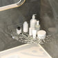 Acrylic Self-Adhesive Bathroom Corner Shelf