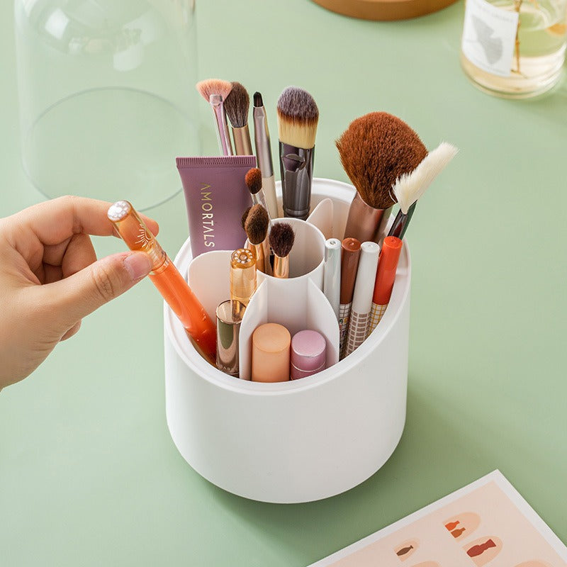 Stylish Makeup Brush & Cosmetics Storage Box