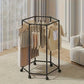 360 Rotating Hexagon Cloth Drying Rack with Wheel