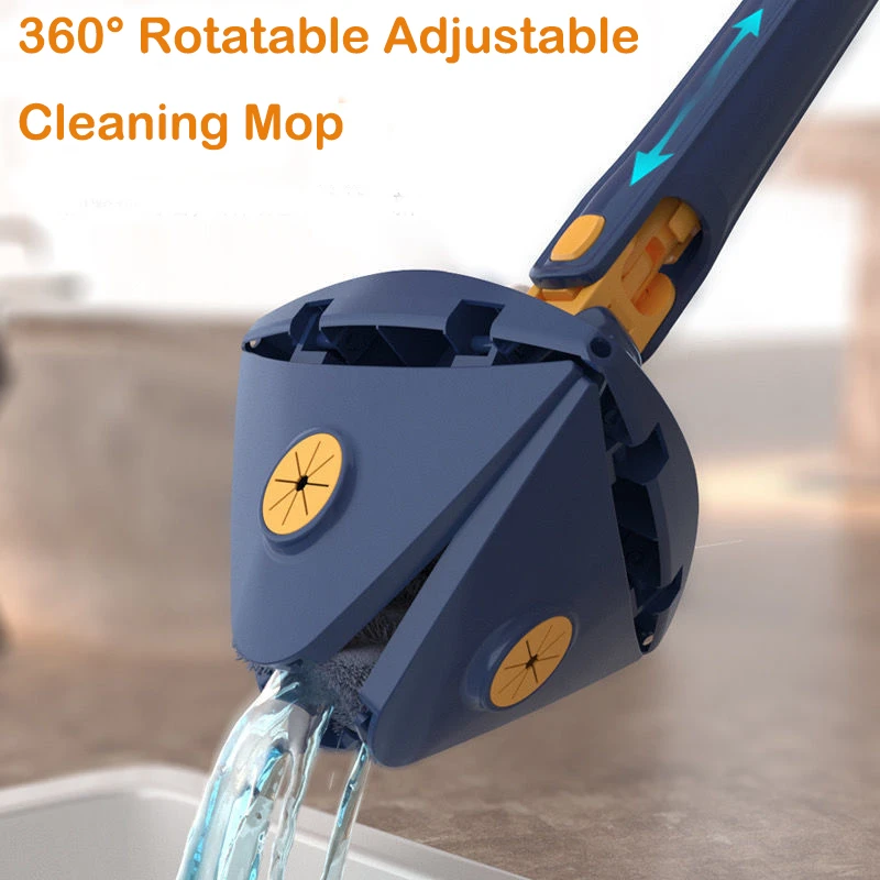 360 Rotatable Adjustable Cleaning Triangle Mop Multipurpose Cleaning Brush
